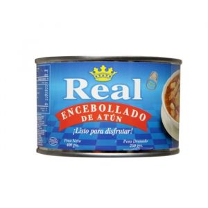 L.T. ENCEBOLLADO DE ATUN REAL 400 GR./24