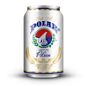B.A. CERVEZA POLAR PILSEN LATA 330 ML.