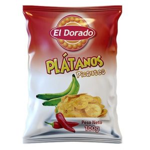 S.N. PLATANITOS CHILE EL DORADO 100 GR.