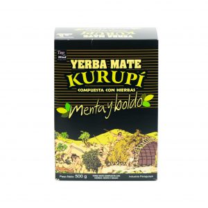 Y.M. MATE COMP. MENTA BOLDO 500 GR./12  KURUPI