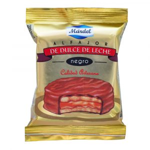 D.C. ALFAJOR NEGRO 50 GR./24  MARDEL