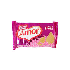 G. WAFER FRESA 100 GR./60  AMOR
