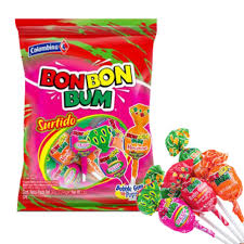D.C. BON BON BUM SURTIDO 24 UNID.