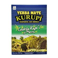 Y.M. MATE CEDRON KAPI Y MENTA 500 GR./12 KURUPI