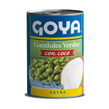 L.T. GANDULES VERDES CON COCO  425 GR. GOYA