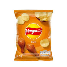 S.N. PAPAS POLLO 25 GR./12  MARGARITA