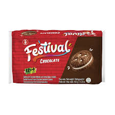 G. GALLETA CHOCOLATE FESTIVAL/12 403 GR.  12 UNID.