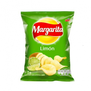 S.N. PAPAS LIMON 25 GR./12  MARGARITA