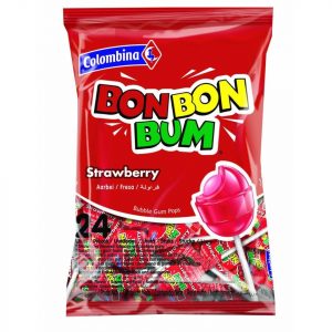 D.C. BON BON BUM FRESA 24 UNID./15