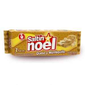 G. GALLETA SALTIN QUESO Y MANTEQ./12 300 GR. NOEL