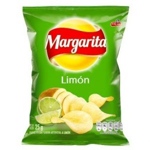 S.N. PAPAS LIMON 25 GR./12 MARGARITA