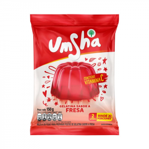 I.T. GELATINA SABOR FRESA UMSHA 120 GR.