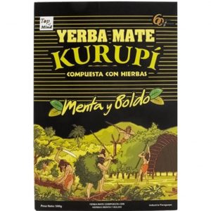 Y.M. MATE COMP. MENTA BOLDO 500 GR./12 KURUPI