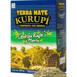 Y.M. MATE CEDRON KAPI Y MENTA 500 GR./12 KURUPI