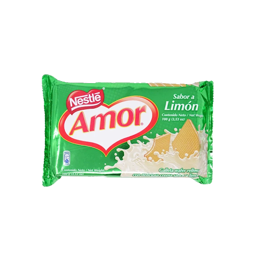 G. WAFER LIMON 100 GR. AMOR