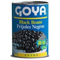 L.T. FRIJOLES NEGROS 439 GR./12 LATA GOYA