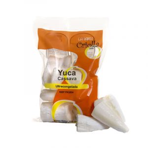 C.G. YUCA EN TROZOS/27 500 GR. LA PAPITA CRIOLLA