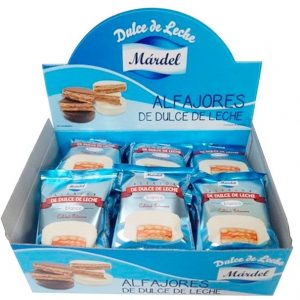 D.C. ALFAJOR BLANCO 50 GR./24 MARDEL