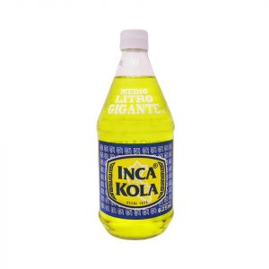 B.D. GASEOSA INCA KOLA BOTELLA (GORDITA )650 ML.