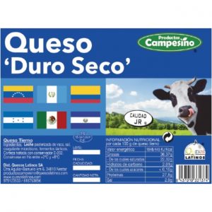 R.F. QUESO DURO BLOQUE 1 KG